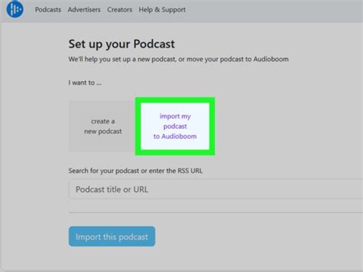 Were to upload podcast?
