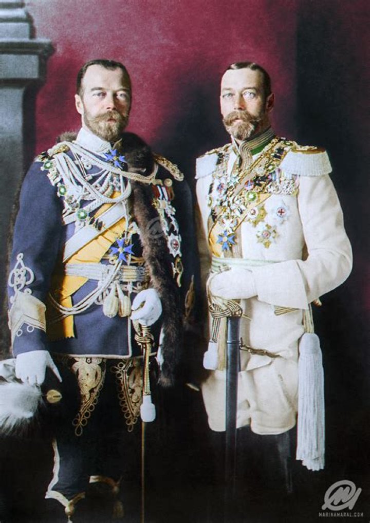 Were tsar nicholas and king george related?