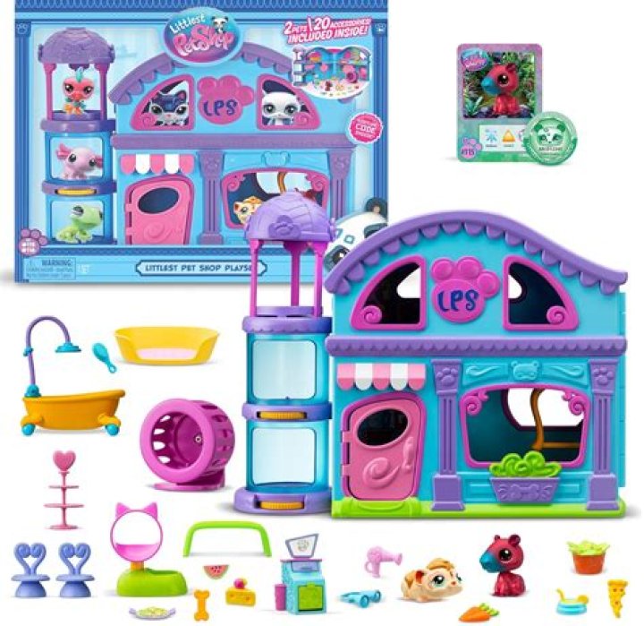What are littlest pet shop made of?