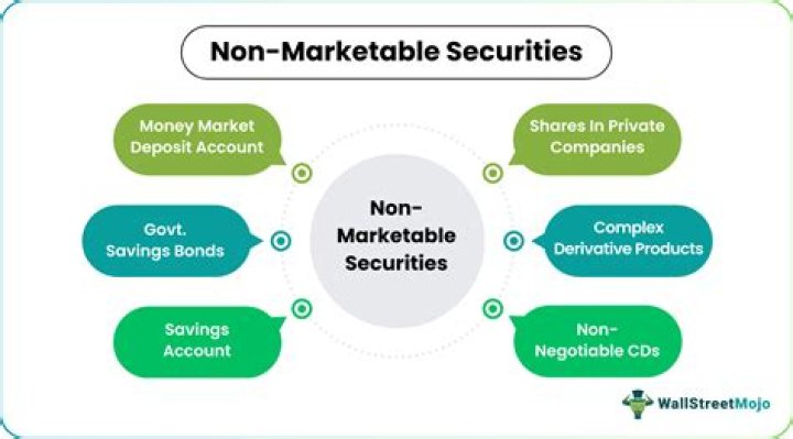 What are non marketable securities?