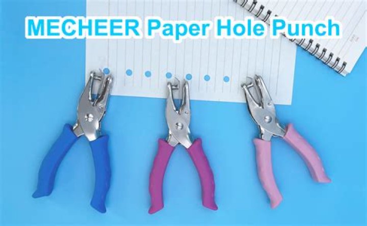 What are paper hole punches called?