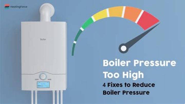 What boiler pressure is too high?