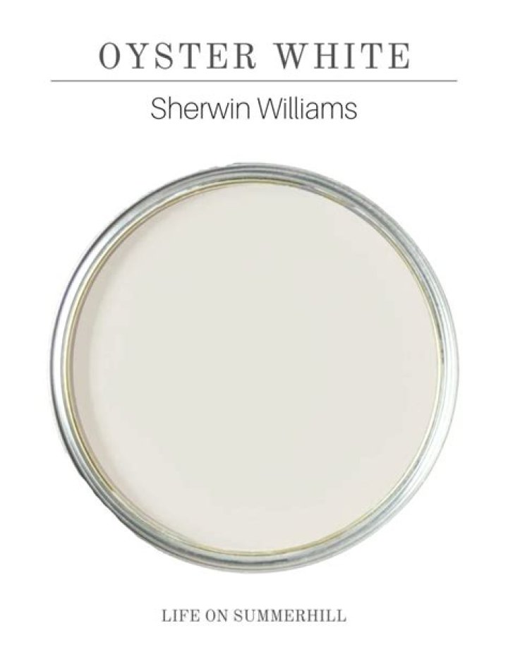 What color is Sherwin Williams oyster white?