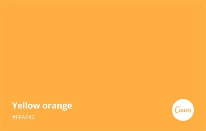 What color is yellow orange?