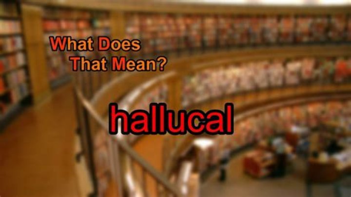 What does hallucal mean?