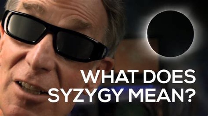 What does syzygy mean?