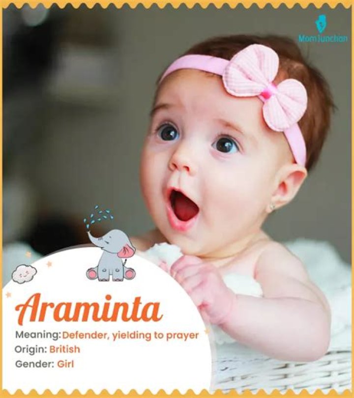 What does the name araminta mean?