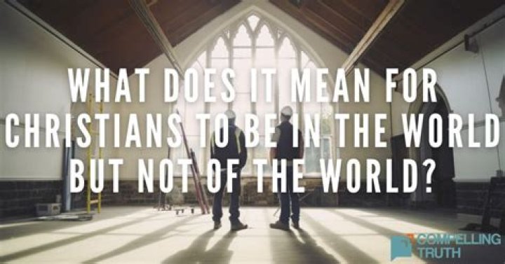 What does this-worldliness mean?