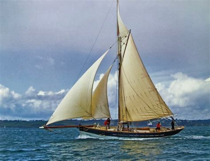 What is a gaff rigged schooner?