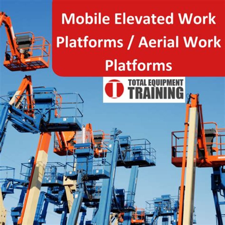 What is an elevating work platform?