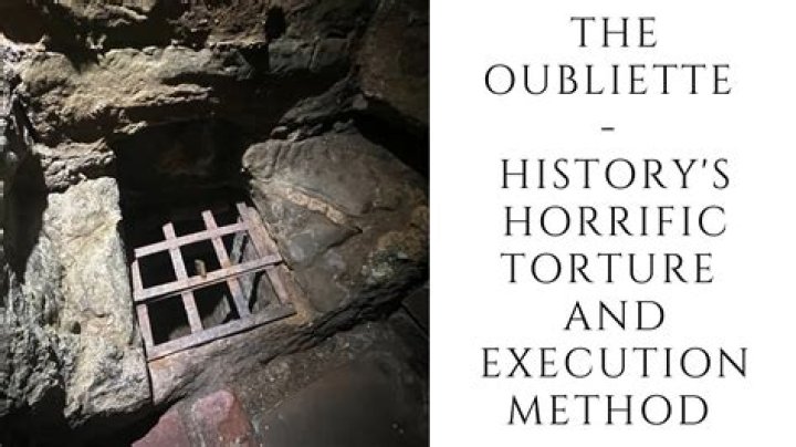 What is an oubliette and where does the word come from?