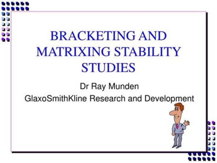 What is bracketing and matrixing in stability?