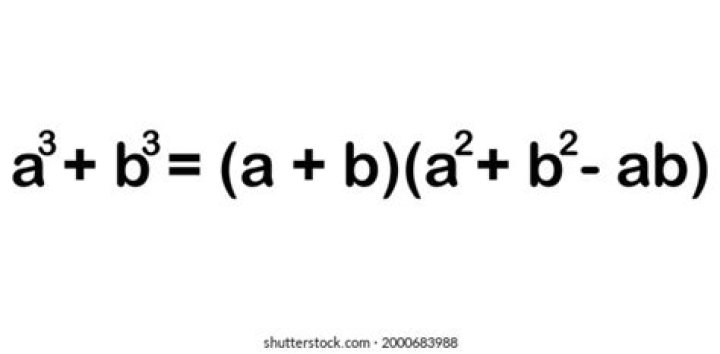 What is formula of a cube plus B Cube?