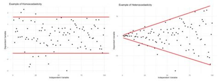 What is homoscedasticity assumption?