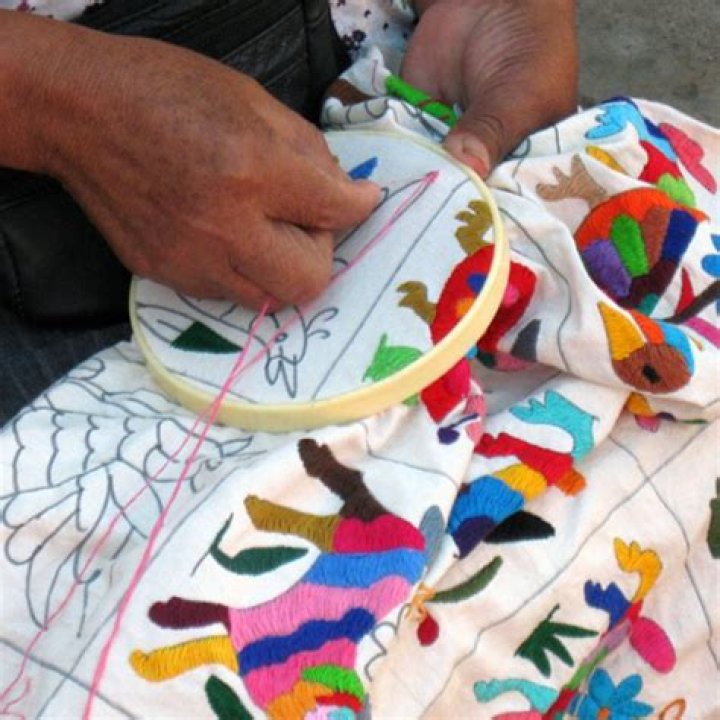 What is otomi embroidery?