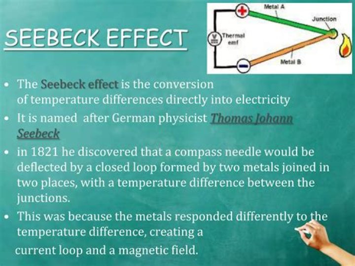 What is seebeck effect class 12?