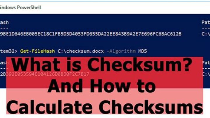 What is sfv checksum?
