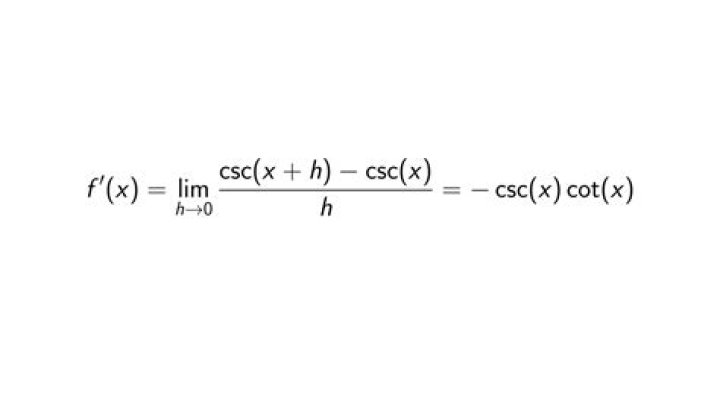 What is the derivative of constant term?