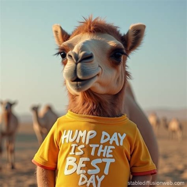 What is the name of the Hump Day Camel?