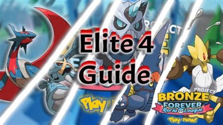 What level are the elite four Pokemon in fire red?