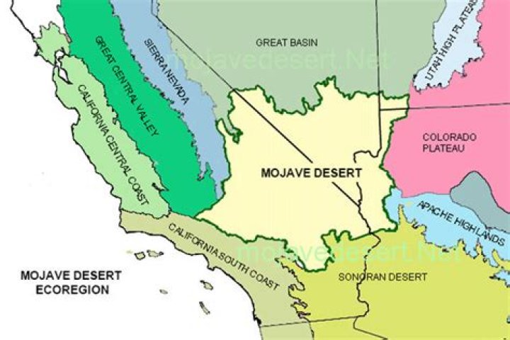 What towns are in the Mojave Desert?