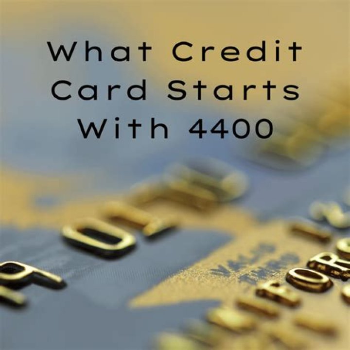 What type of credit card starts with 5474?