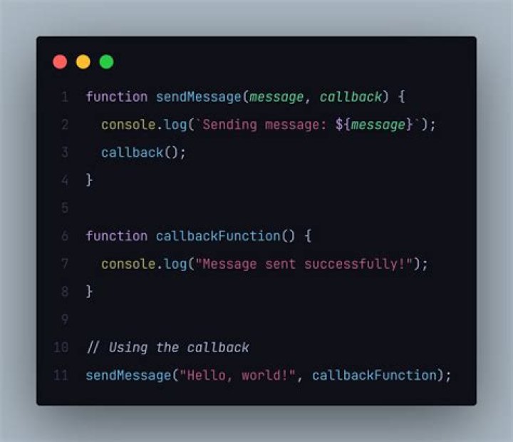 Whats a callback in programming?