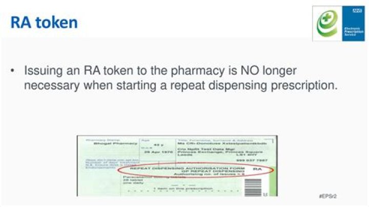 Whats a dispensing token?