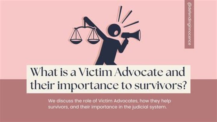 Whats a victim advocate?