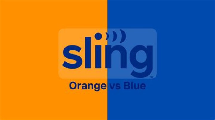 What's the difference between Sling orange and sling blue?