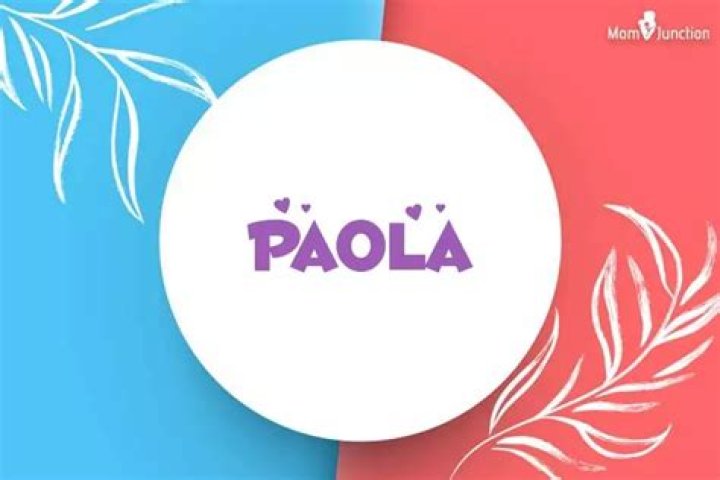 Whats the meaning of the name paola?