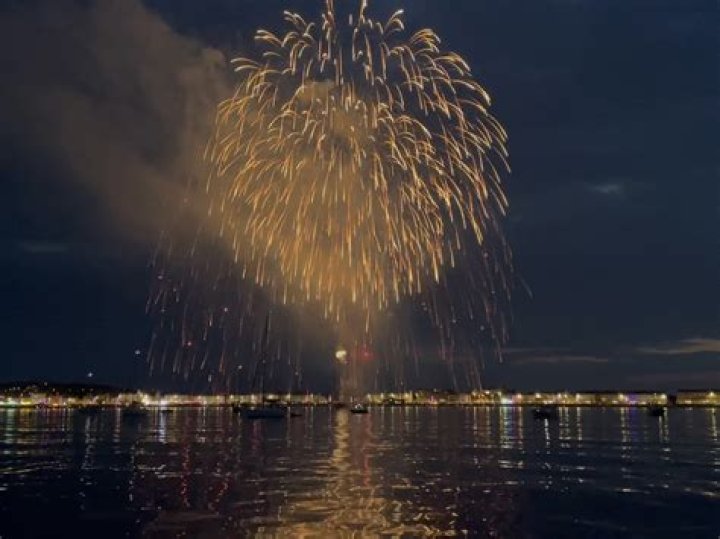 When are the weymouth fireworks?