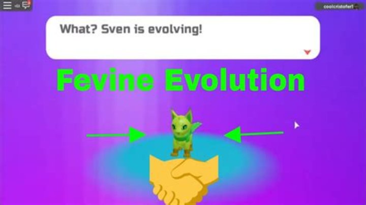 When does fevine evolve?