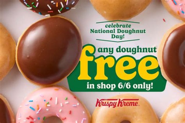 When is national donut day krispy kreme?