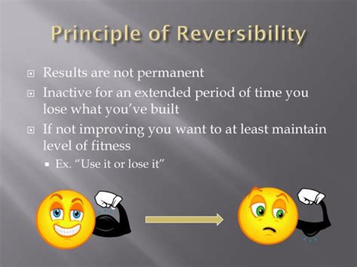 When would a performer experience the principle of reversibility?