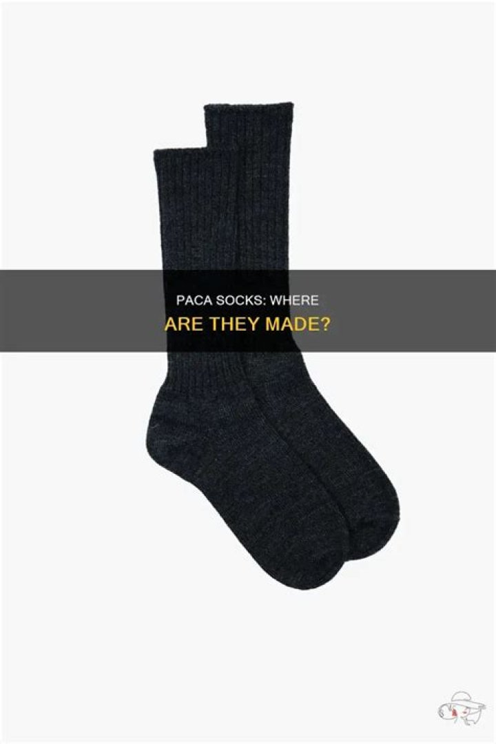 Where are Pacas socks made?