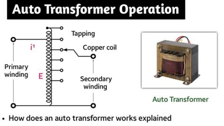 Where auto transformer is used?