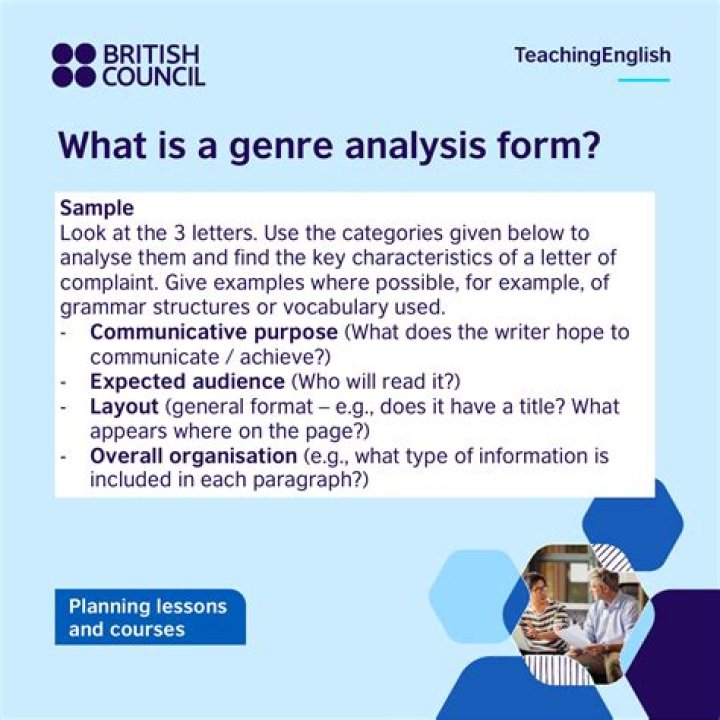 Where is genre analysis?