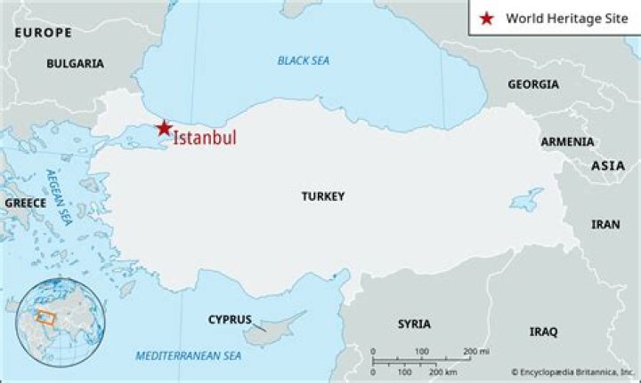 Where is Istanbul located in the world?