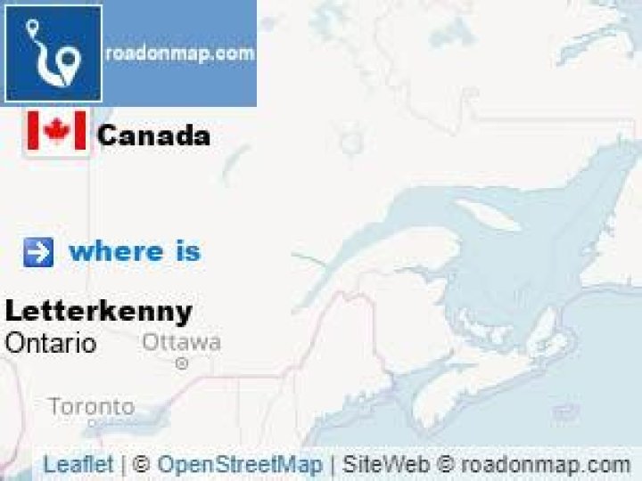 Where is Letterkenny supposed to be located?