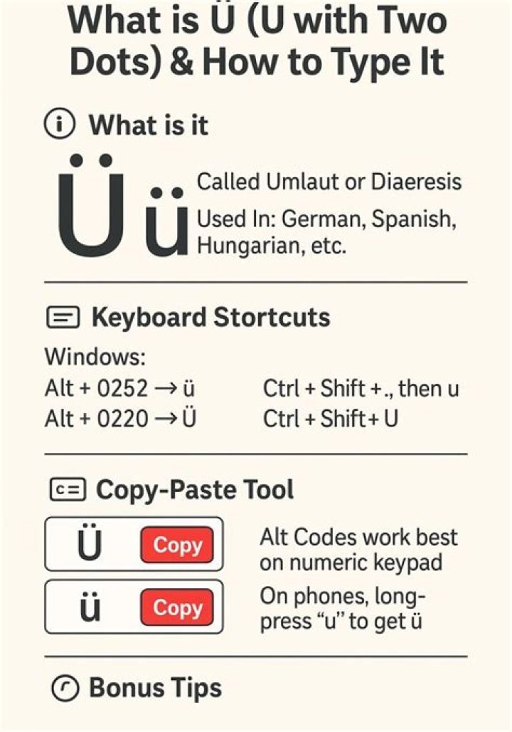 Where to find umlaut on mac?
