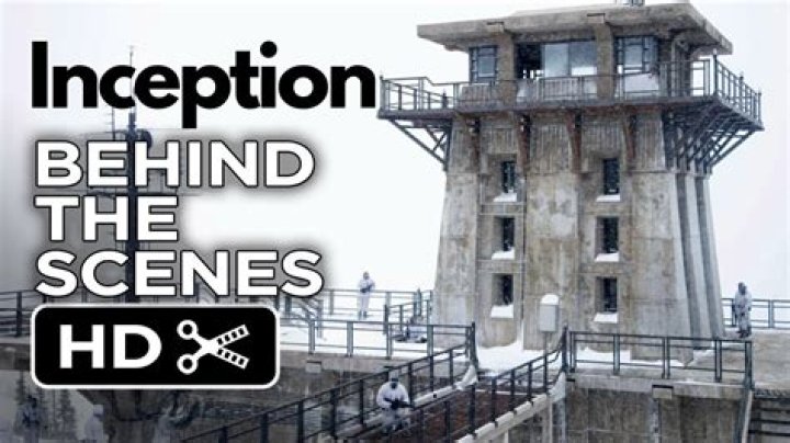 Where was the snow scene in Inception filmed?