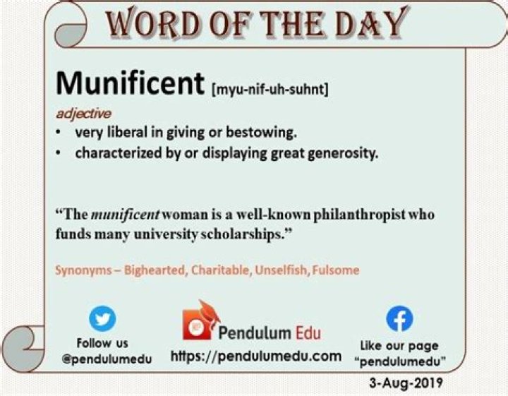 Which is the closest antonym for the word munificent?