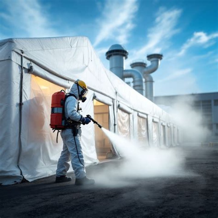 Which solution is used for fumigation?