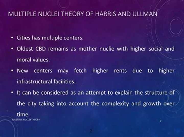 Who gave the multiple nuclei theory?
