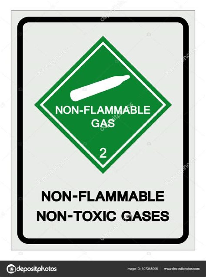 Why are noble gases non flammable?