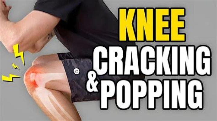 Why cracking sound in knee?