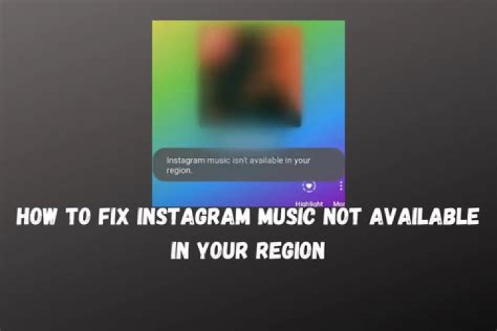 Why instagram music is not available?