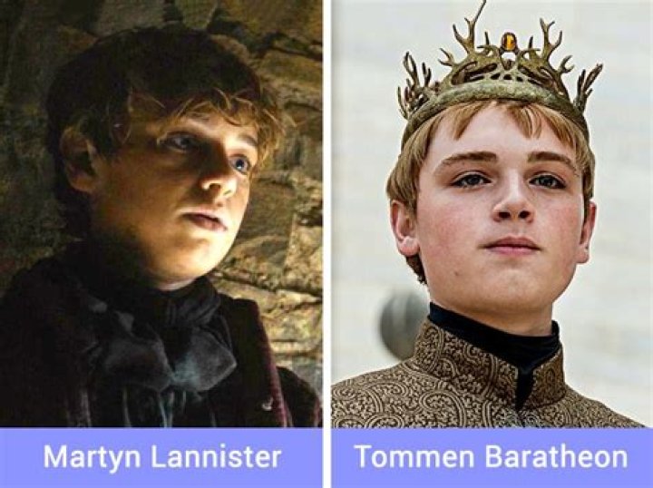 Why is Martyn Lannister tommen?