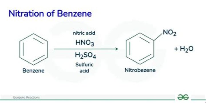 Why nitrobenzene is acidic?